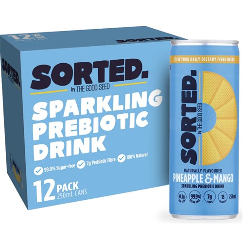 Sparkling Pineapple Mango Drink 12x250ml