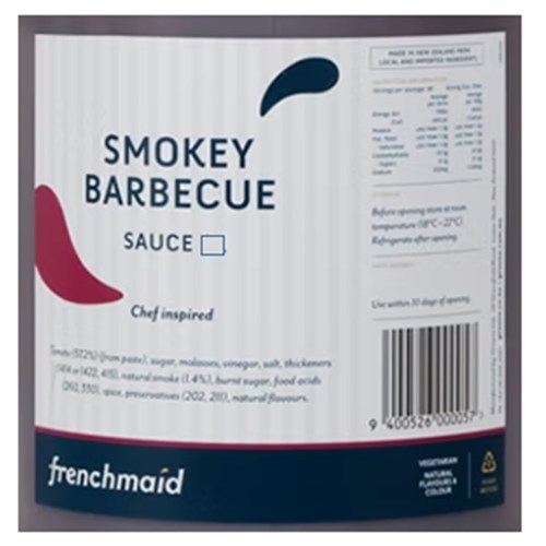 Sauce BBQ Smokey 10lt
