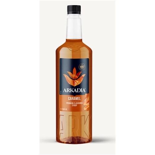 Syrup Caramel Premium 1L Plastic Bottle