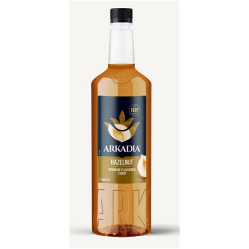 Syrup Hazelnut Premium 1L Plastic Bottle 