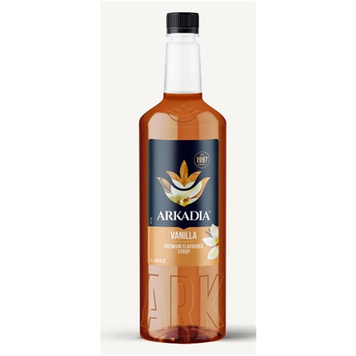 Syrup Vanilla Premium 1L Plastic Bottle 