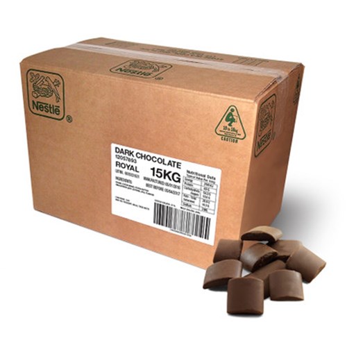 Chocolate ROYAL KIBBLE Dark Couverture 15kg
