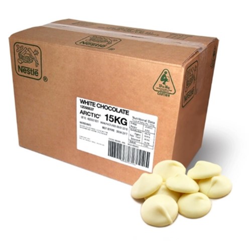 Chocolate ARCTIC BUTTONS White Couverture 15kg
