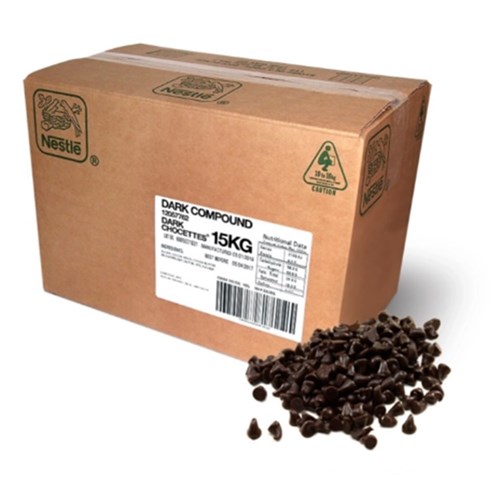 Chocolate CHOCETTES Dark Compound 15kg