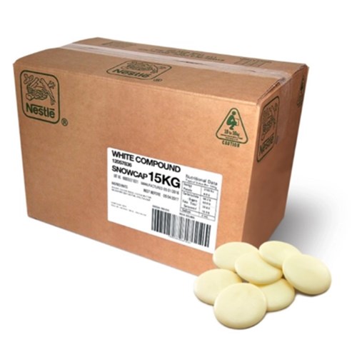 Chocolate SNOWCAP White Compound 15kg