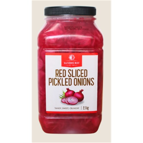 Red Pickled Onion Sliced 2.1kg