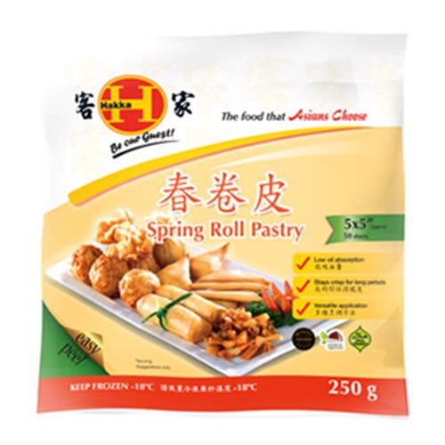 Spring Roll Pastry 50 Sheets x 5" 250gm