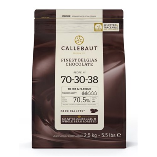 Chocolate Dark Callets 70% Couverture 2.5kg