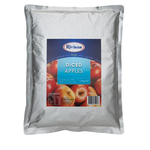 Apple Diced Pouch Pack 3 x 3.2kg
