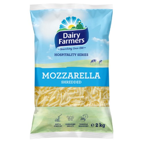 Cheese Mozzarella Shredded Stella Style 2kg