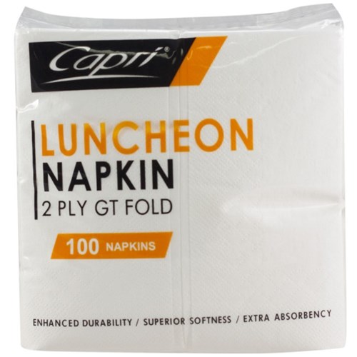 Napkins Lunch 2ply  GT Fold 100's