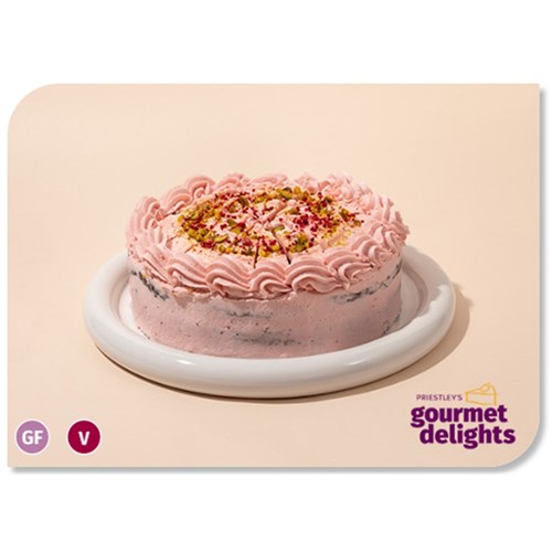 Cake Chocolate Raspberry Gateau x 16 Portions