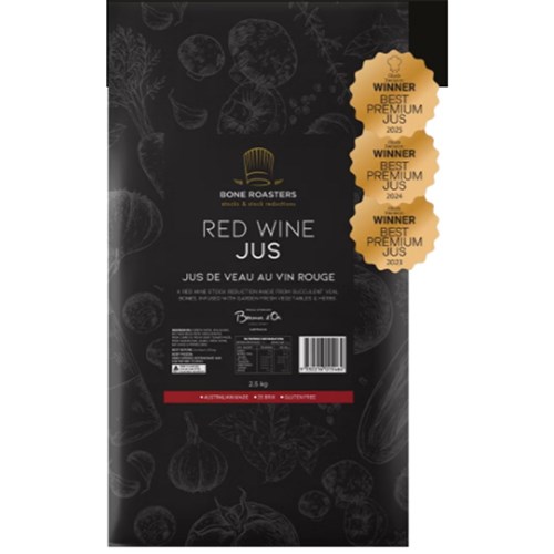 Red Wine Jus 25 Brix - FZN 2.5kg