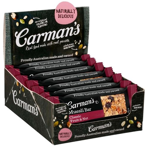 Muesli Bar Classic Fruit & Nut 12x45g