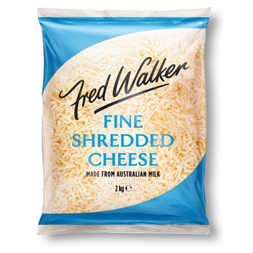Cheese Tasty Shredded Fine 2kg