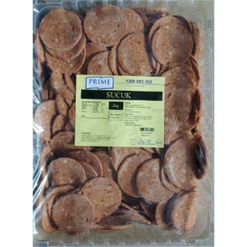 Halal Turkish Sucuk Sliced 2kg