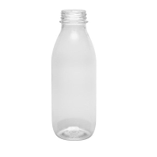 Clear PET Round Bottle 500ml x260