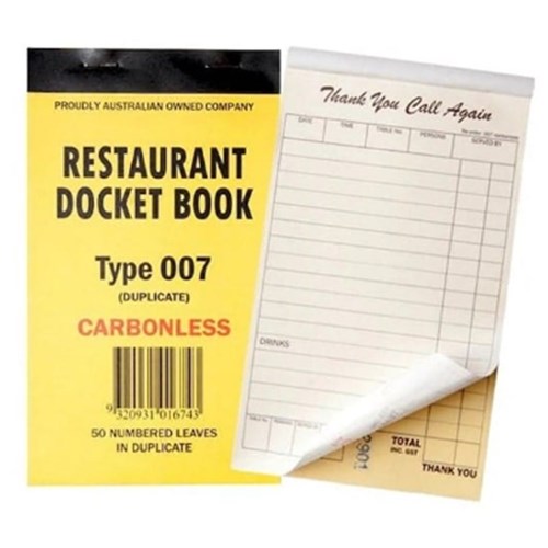 Docket Book 007 C/Less