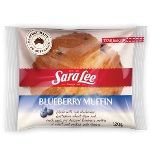 Muffin Blueberry 45 x 120gm