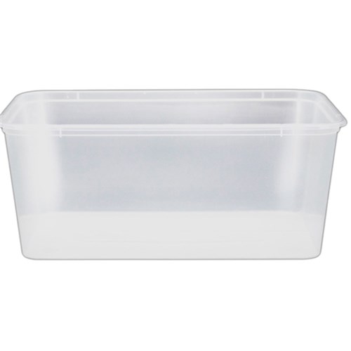 Container Rectangular Clear CR1000ml x50