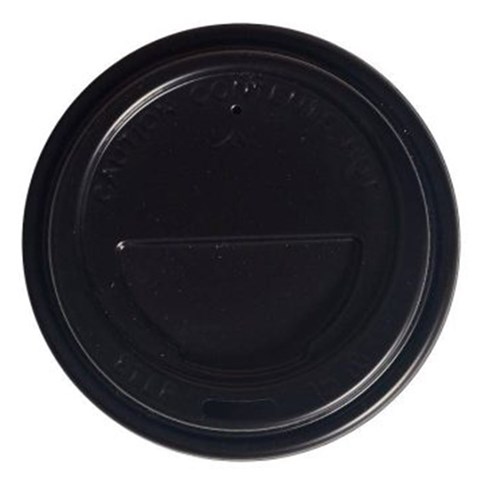 Hot Lids 6/8/10oz Black Travel x100