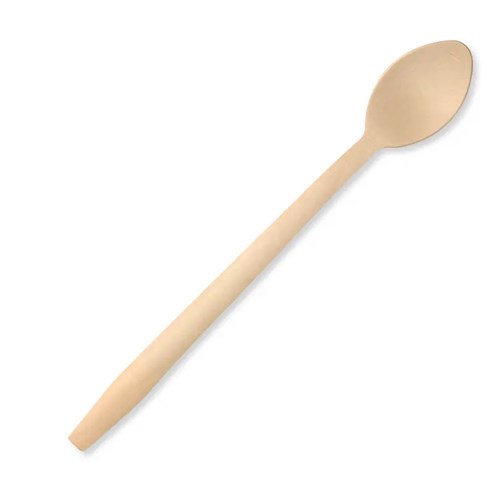 Wooden Teaspoon Coated 20cm x1000