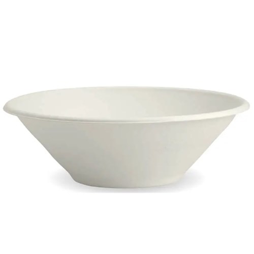 Bowl Biocane 32oz White x400
