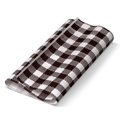 Greaseproof Black & White 1/2 (Generic) x1000