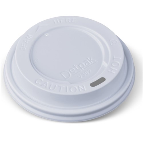 Hot Lids 8/12/16oz 86mm White Combo x100