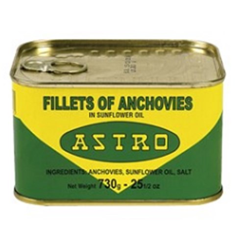 Anchovy Fish Fillets x730gm
