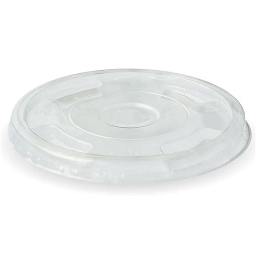 Lid Flat Half Moon Slot 300-700ml x100