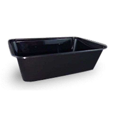 Container Rectangular Black CR650ml x50
