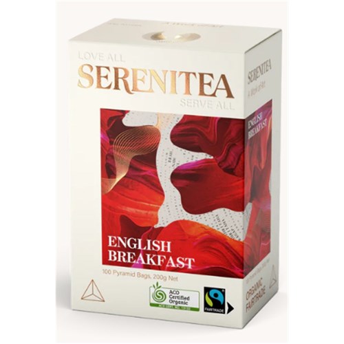 Tea English Breakfast Pyramid 100s  (Whole Leaf)