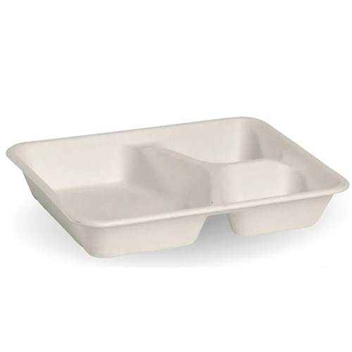 3 Compartment Base White x500