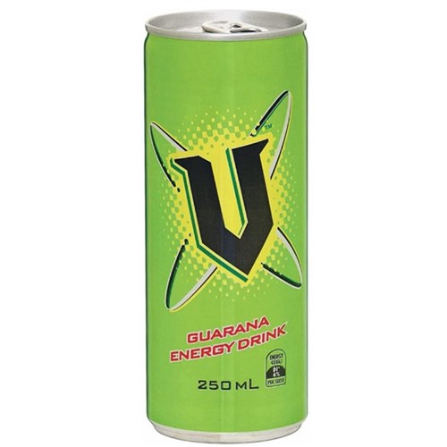 V Energy Drink Cans 24 x 250ml
