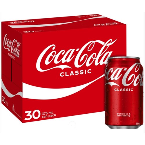 Coke Original Cans 30 x 375ml