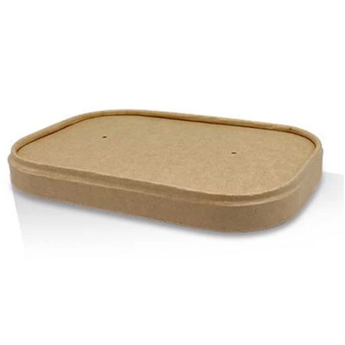 PP Lid for Kraft Rectangular Container x300