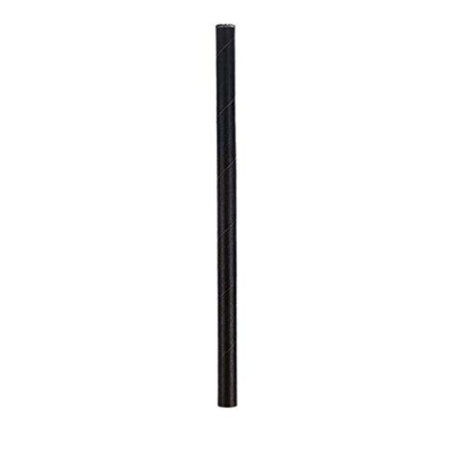 Straws Thickshake Black 220mm x2500