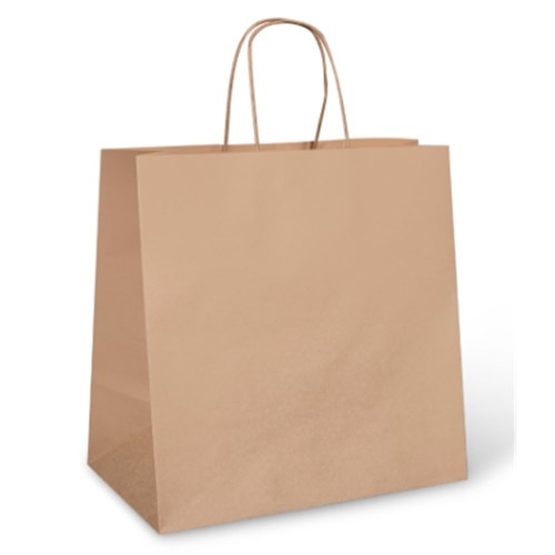 Twist Handle Bag Brown Large x250