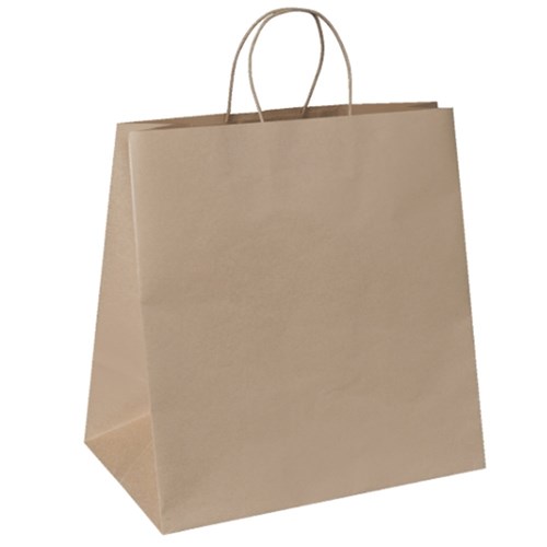 Twist Handle Bag Brown Jumbo x150