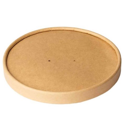 Kraft Salad Bowl Paper Lid 150mm x300