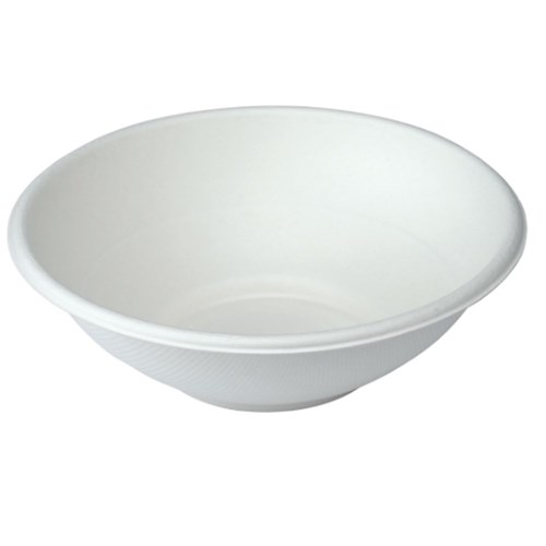 Bowl Biocane 32oz White x500