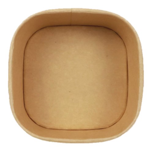 Kraft Square Container 750ml x300
