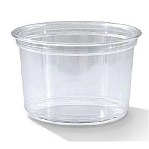 Deli Container Clear PET 16oz x500