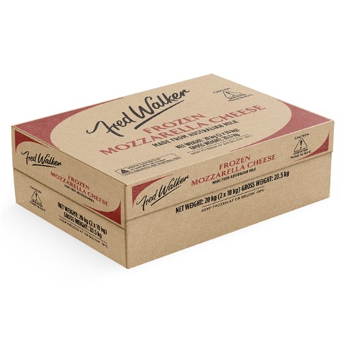 Cheese Mozzarella Block x20kg Frozen