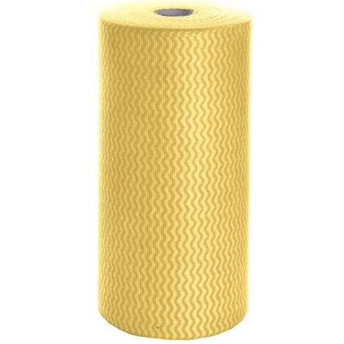 Wipes Heavy Duty Yellow 50x30cm