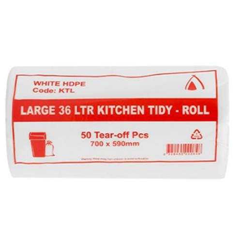 Kitchen Tidy Bags Large x 50