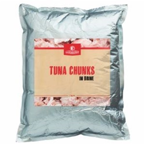 Tuna Pouch Brine 10x1kg
