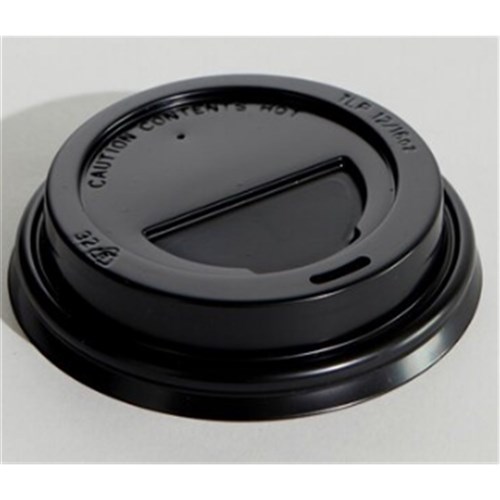 Hot Lids 12/16oz Black Travel x100