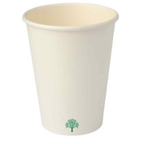 Hot Cup 12oz S/W White x 50